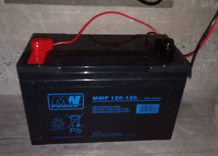 Akumulator żelowy MWP 12V 5Ah Long Life (12-letni)
