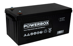 Akumulator żelowy AGM 12V 220Ah  Powerbox ST Line (10l) - do inwerterów w f. UPS