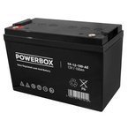 Akumulator żelowy AGM 12V 100Ah  Powerbox ST Line (10l) - do inwerterów w f. UPS